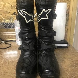 EUC Alpinestars dirt bike riding boots